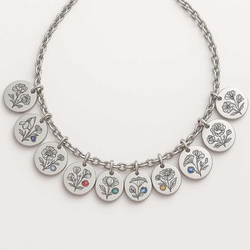 Charm the Seasons: Limited-Edition Floral Birthstone Necklaces - Featured Image