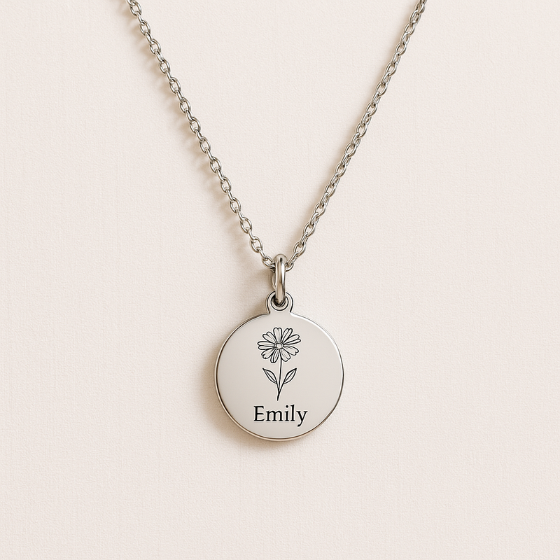 Custom Birth Month Flower Necklace Manufacturing: Boost B2B Sales with Personalized Women’s Jewelry for Gifting Season