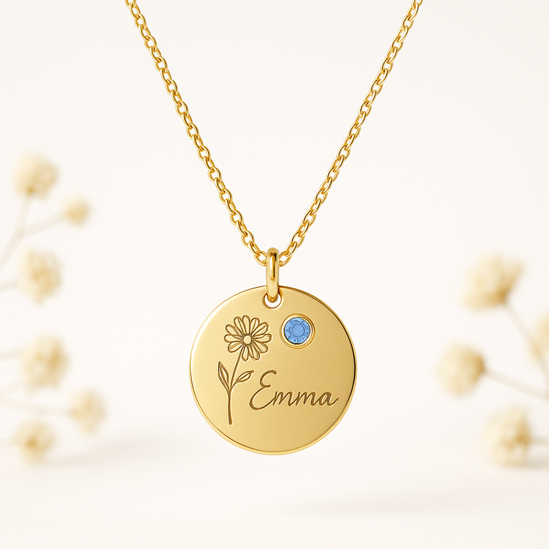 Why a Dedicated Women's Gift Necklace with Custom Birth Flower and Birthstone Features is a Game Changer for Your Jewelry Business
