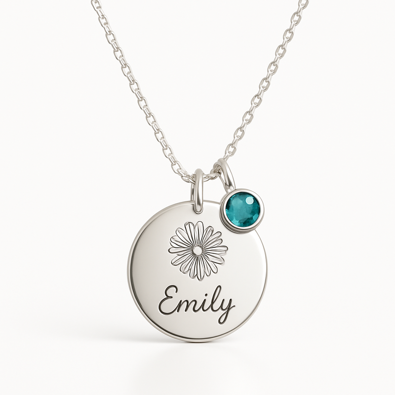 How a Custom Birth Month Flower Necklace Can Boost Your Wholesale Business: Women's Birthstone Charm Necklace & Personalized Women's Gift Necklace Options