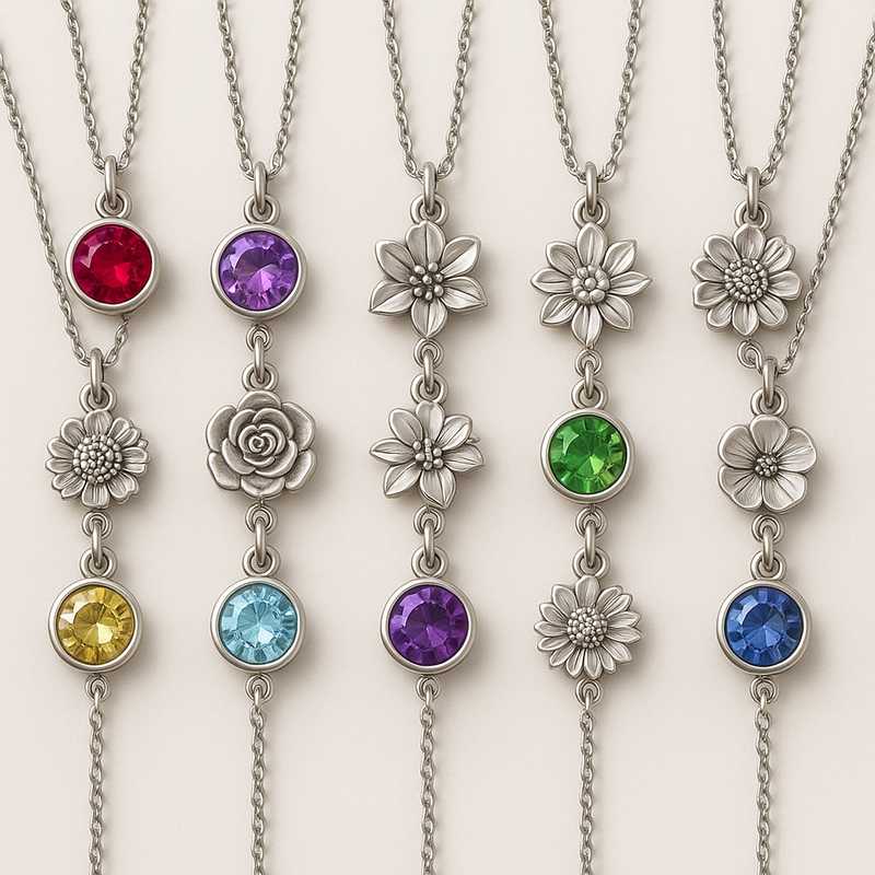 2025 Growth Forecast: Custom Birth Month Flower & Birthstone Jewelry Trends - Featured Image