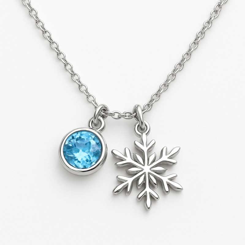 Seasonal Sparkle: Exclusive Birthstone & Flower Charm Necklaces - Featured Image
