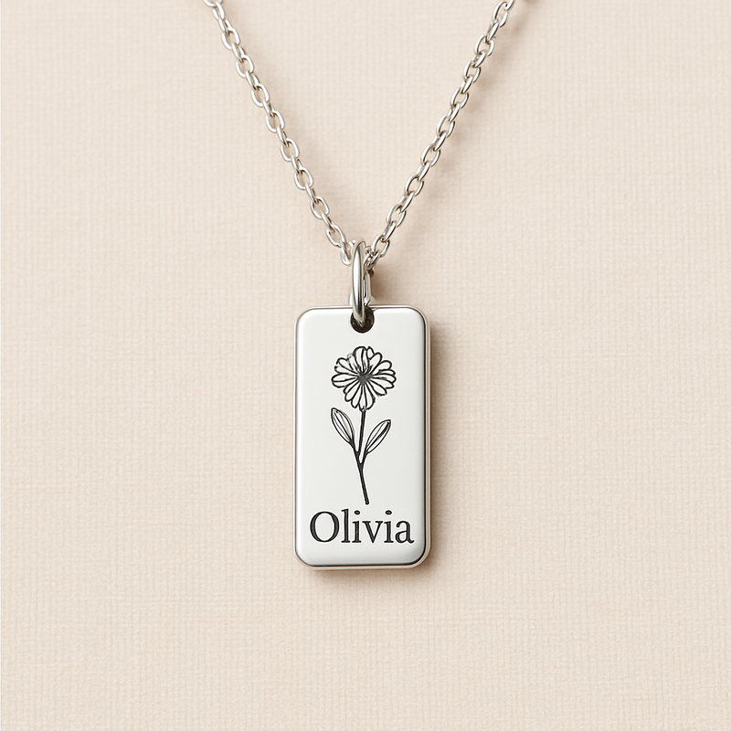 Boost Your Jewelry Brand with Custom Birth Month Flower Necklace Manufacturing: Low MOQ & High-Demand Designs