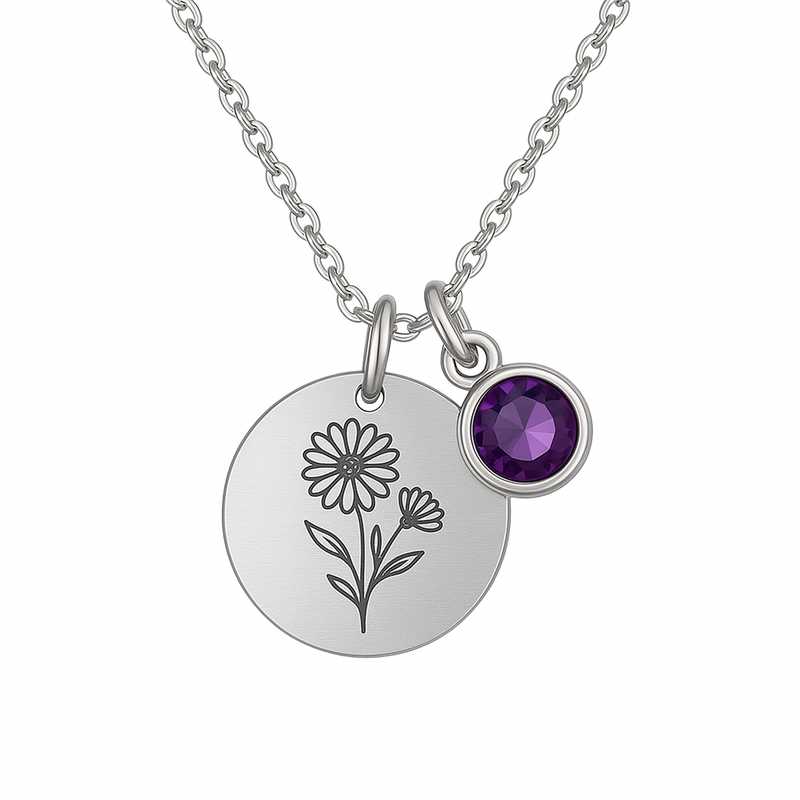 Holiday Radiance: Custom Floral & Birthstone Charms - Featured Image