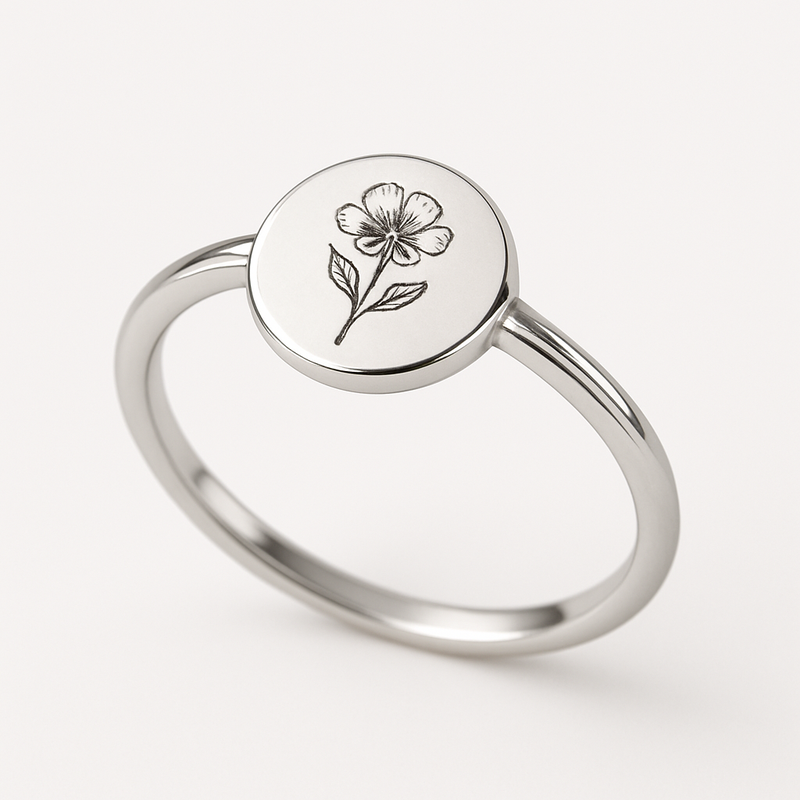 How a Dainty Keepsake Ring Can Elevate Your Jewelry Brand with Customized Birth Flower Designs