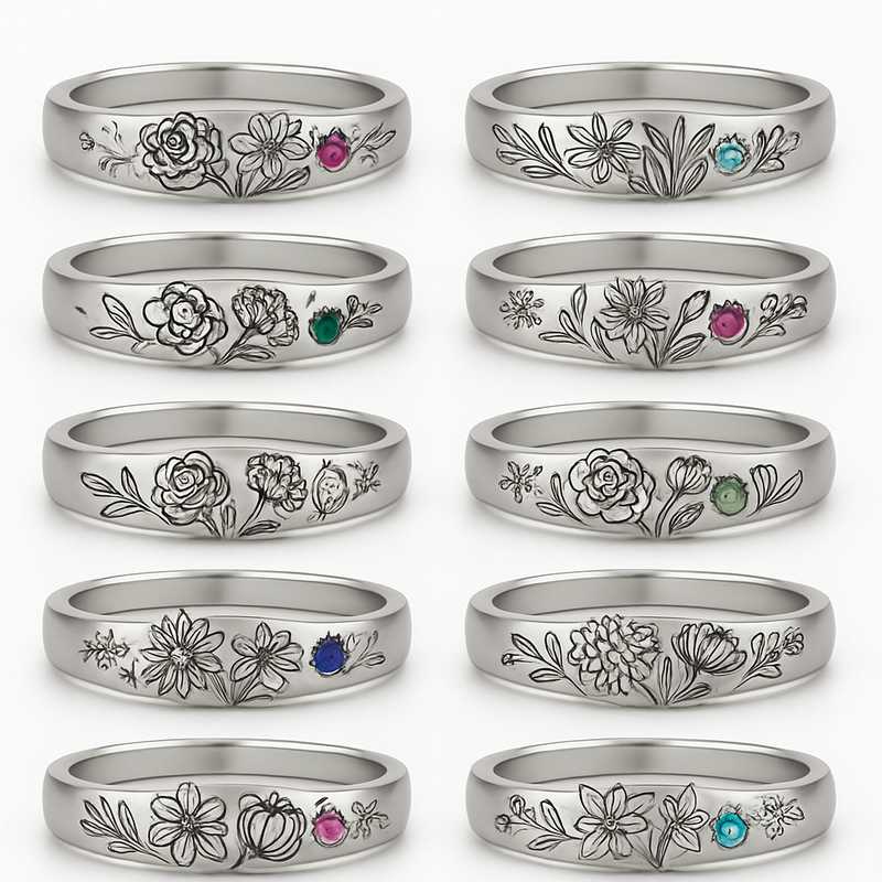 Floral Magic for Every Occasion: Custom Rings with a Seasonal Twist - Featured Image