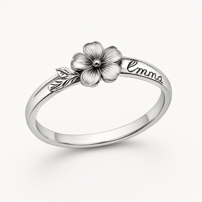 Boost Your Jewelry Brand with Dainty Birth Flower Rings: Customized Stainless Steel Keepsake Designs for Every Month