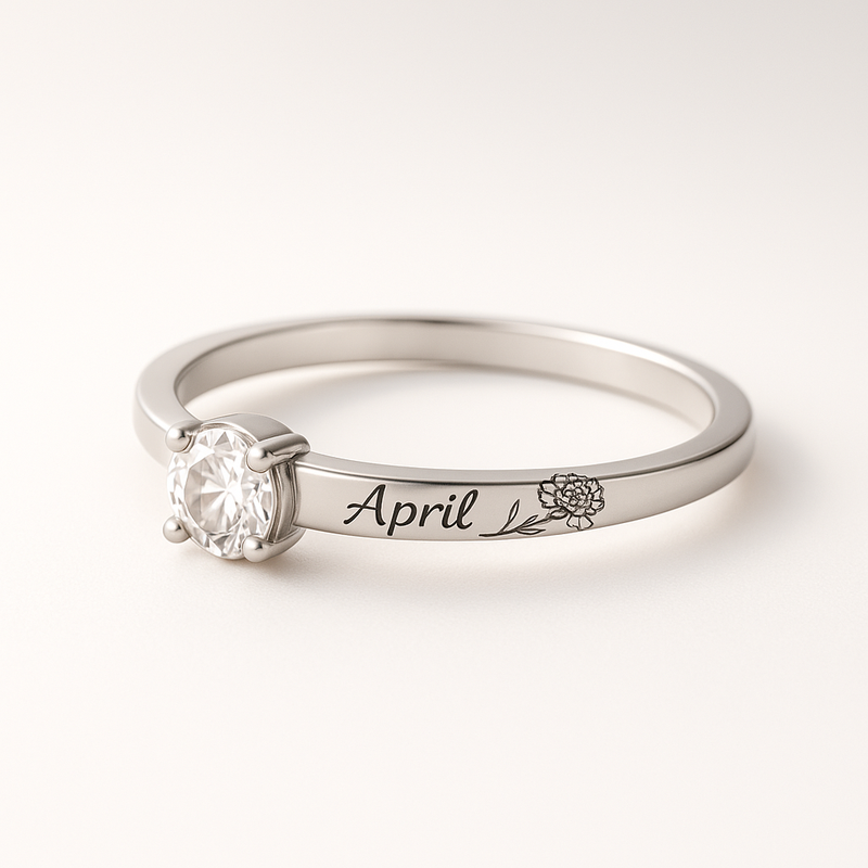 How a Dainty Keepsake Ring Can Elevate Your Jewelry Line: Customized Stainless Steel Birth Flower Rings for Every Month