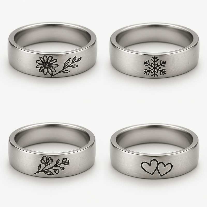Seasonal Charm: Customized Birth Flower Rings for Every Celebration - Featured Image
