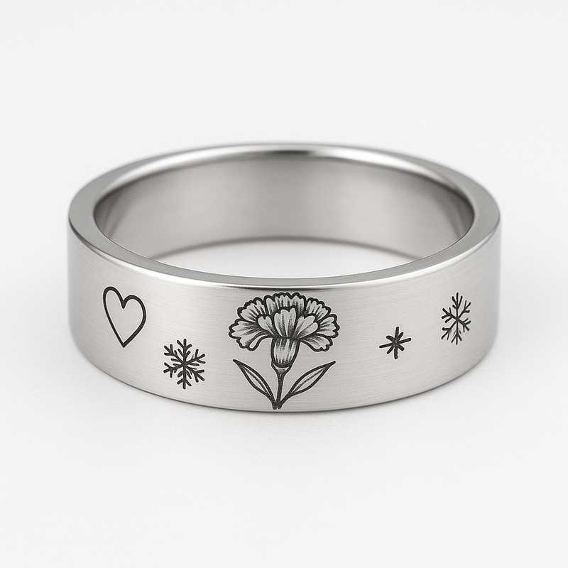 Seasonal Charm: Custom Birth Flower Rings for Every Occasion - Featured Image