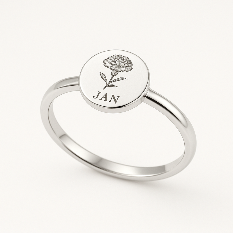 Dainty Keepsake Ring Trends: Why Customized Stainless Steel Birth Flower Rings Are a Must-Have for Your Wholesale Jewelry Business