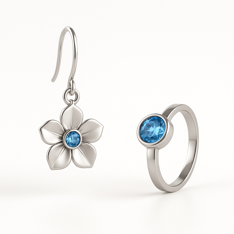 Custom Stainless Steel Birth Flower Earrings: Boost Your Jewelry Business with Floral Drop Dangle Earrings and Personalized Birth Month Designs