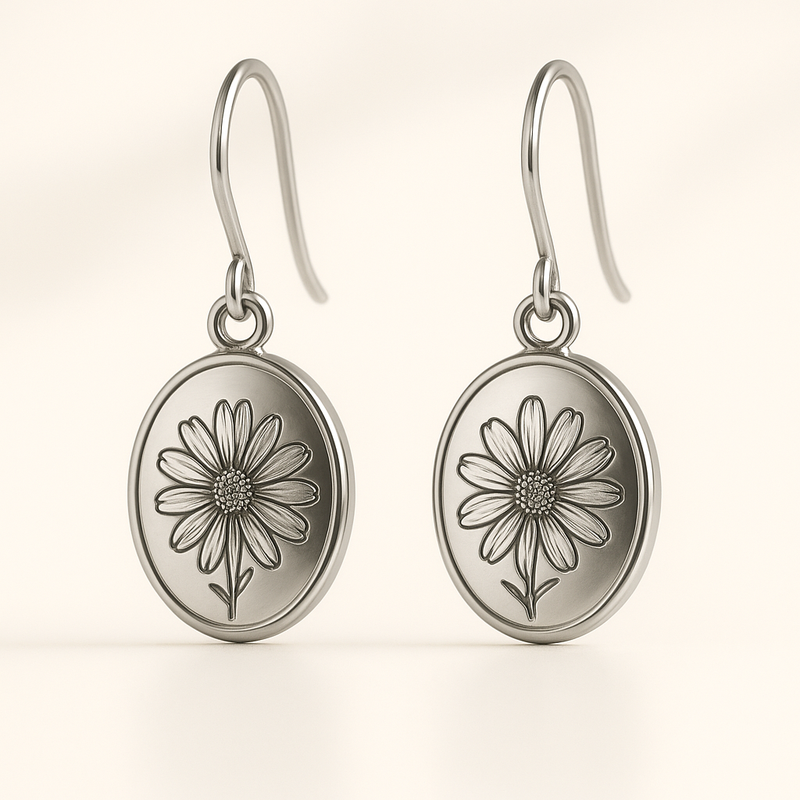 Custom Stainless Steel Birth Flower Earrings: Unlock New Wholesale Opportunities with Personalized Floral Drop Designs