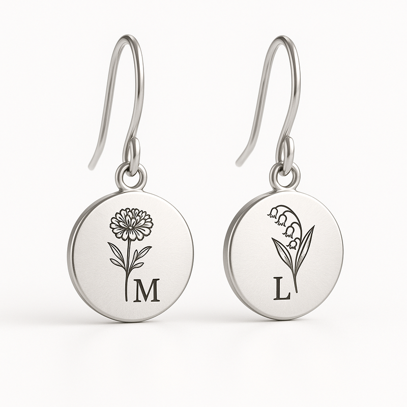 Custom Stainless Steel Birth Flower Earrings: OEM/ODM Manufacturing Guide for Floral Dangle Designs That Drive Business Growth