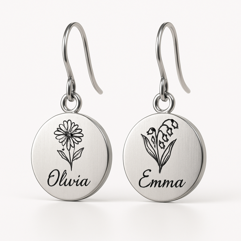 Custom Stainless Steel Birth Flower Earrings: Personalization, Durability, and Wholesale Opportunities for Jewelry Brands
