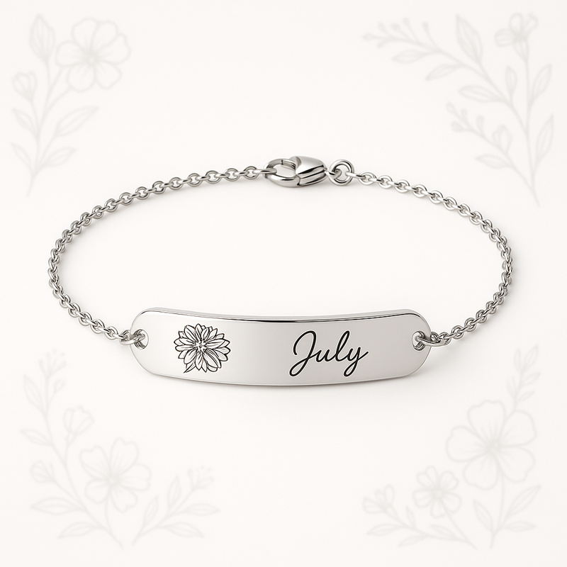 Custom Stainless Steel Birth Flower Bracelet: OEM/ODM Manufacturing Trends for Personalized Floral Jewelry in 2025