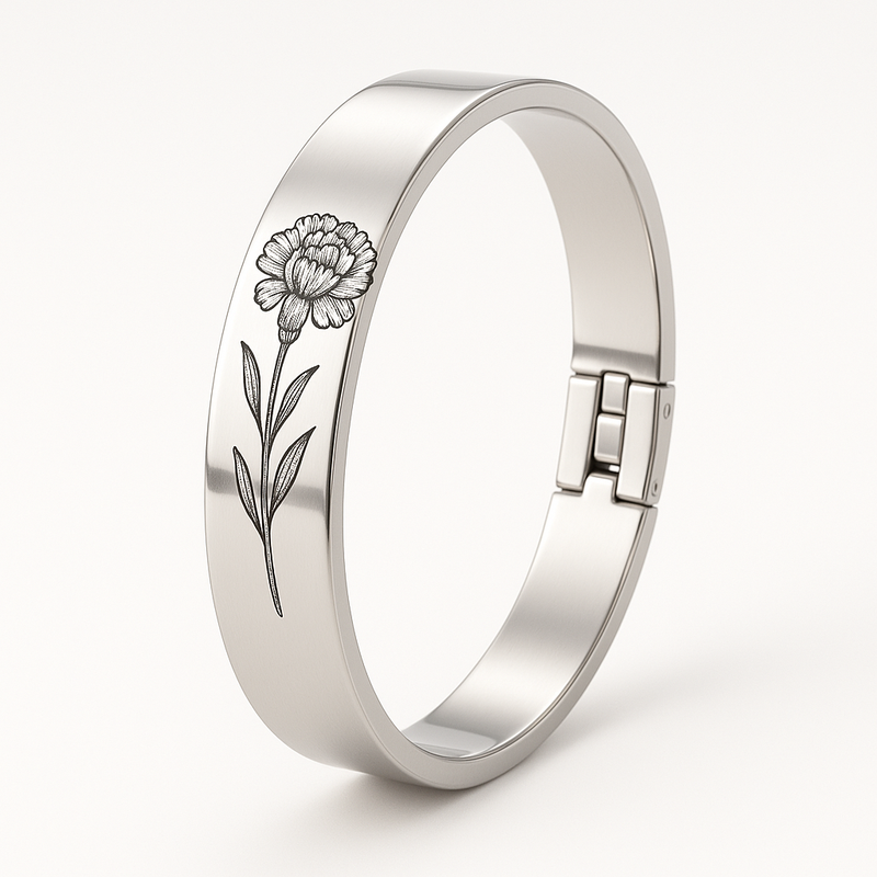 How Custom Stainless Steel Birth Flower Bracelets Can Boost Your Jewelry Business with Personalization and High-Quality Manufacturing