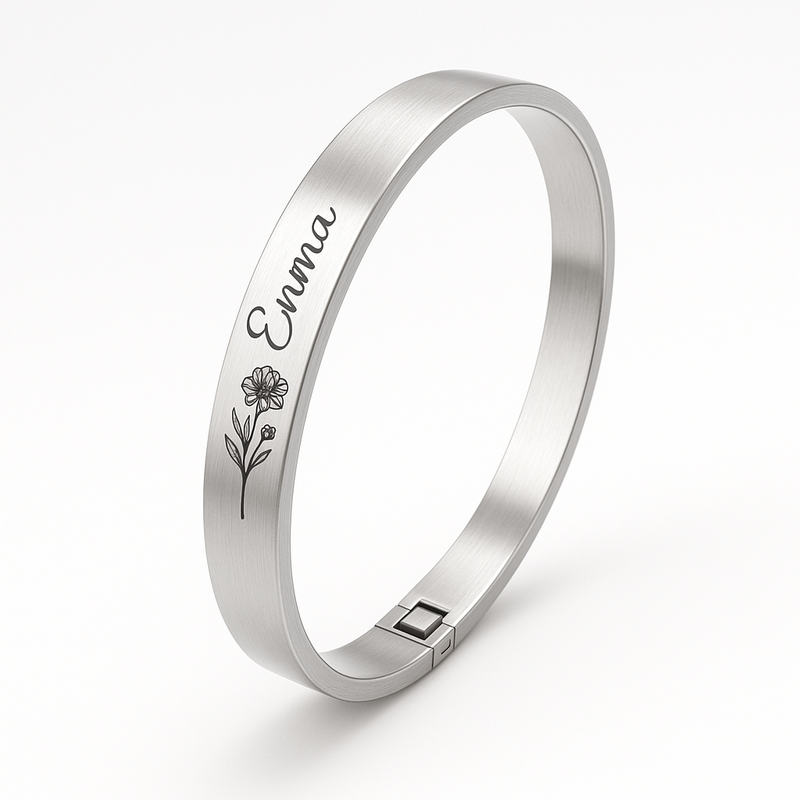 Elevate Your Jewelry Line with Custom Stainless Steel Birth Flower Bracelet Designs: OEM Solutions for Wholesale Growth Elevate Your Jewelry Line with Custom Stainless Steel Birth Flower Bracelet Designs: OEM Solutions for Wholesale Growth