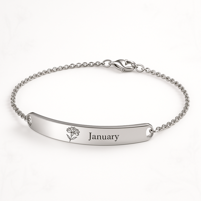 How a Custom Stainless Steel Birth Flower Bracelet Can Boost Your Jewelry Business: Offering Personalized Birthday Month Floral Bracelets 8 How a Custom Stainless Steel Birth Flower Bracelet Can Boost Your Jewelry Business: Offering Personalized Birthday Month Floral Bracelets