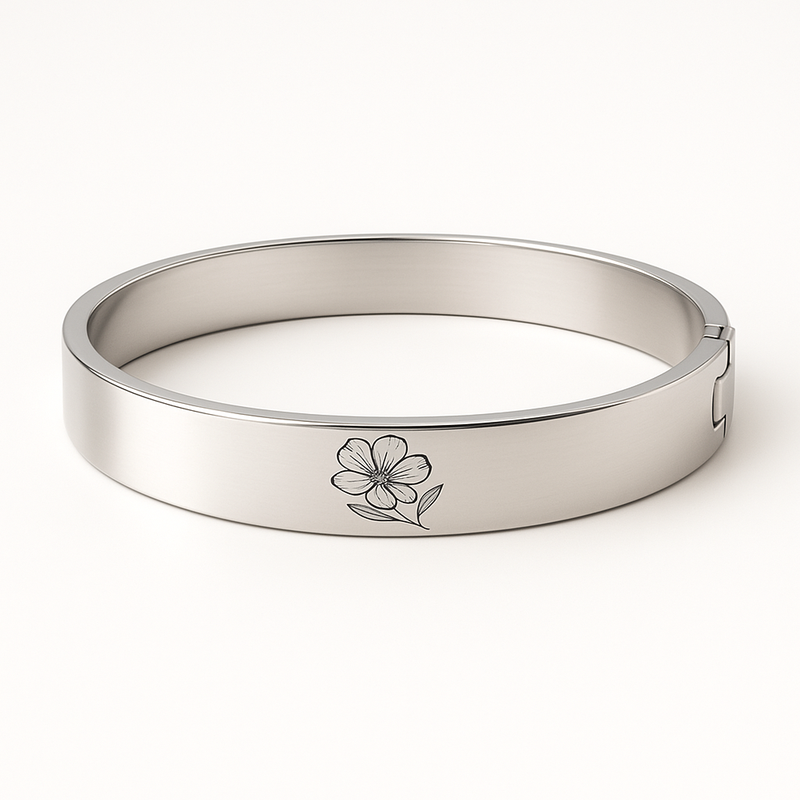 Boost Your Jewelry Brand with Custom Stainless Steel Birth Flower Bracelets: OEM/ODM Floral Design & Manufacturing Solutions 2 Boost Your Jewelry Brand with Custom Stainless Steel Birth Flower Bracelets: OEM/ODM Floral Design & Manufacturing Solutions
