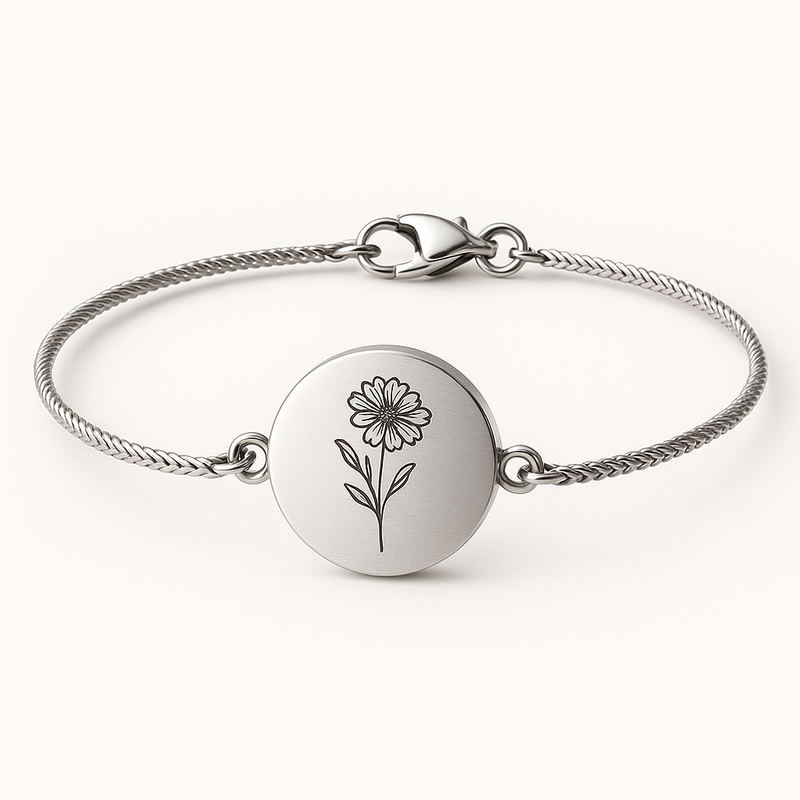 Boost Your Business with Custom Stainless Steel Birth Flower Bracelets: Personalized and Custom Floral Birthday Bracelet Solutions 2 Boost Your Business with Custom Stainless Steel Birth Flower Bracelets: Personalized and Custom Floral Birthday Bracelet Solutions