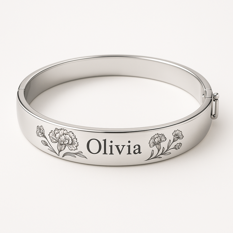 Boost Your Jewelry Business with Custom Stainless Steel Birth Flower Bracelets: Personalized, Durable, and Trending Floral Jewelry Boost Your Jewelry Business with Custom Stainless Steel Birth Flower Bracelets: Personalized, Durable, and Trending Floral Jewelry