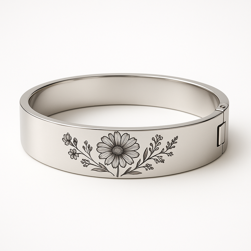 Why Choose a Custom Stainless Steel Birth Flower Bracelet for Your Jewelry Brand: The Business Advantage of Personalized Floral Designs