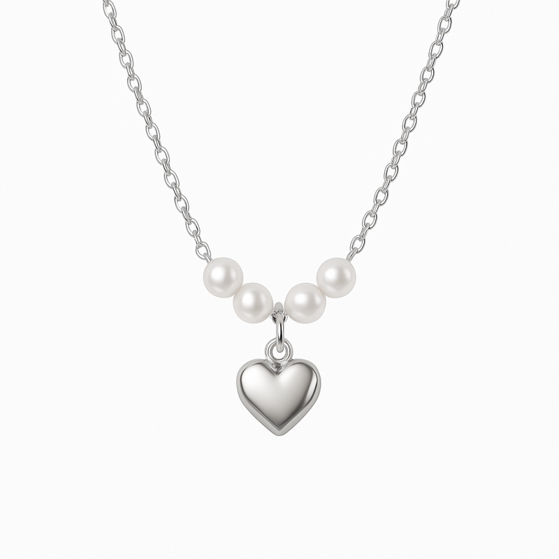 How a Dainty Romantic Pearl Necklace with Stainless Steel Love Heart Charm Can Boost Your Jewelry Brand's Customization and Growth