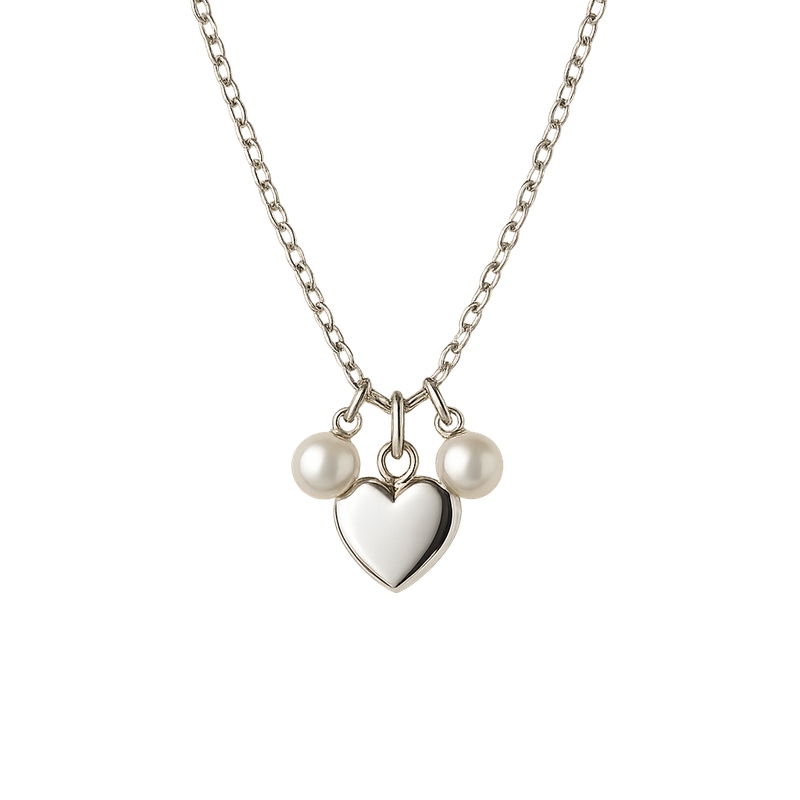 Dainty Romantic Necklace Trends 2025: How Personalized Pearl Love Charms and Stainless Steel Heart Pendants Boost OEM/ODM Jewelry Business