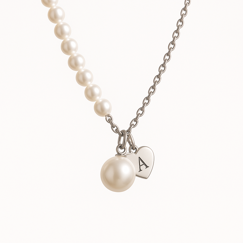 How Dainty Romantic Pearl Necklaces and Personalized Stainless Steel Heart Charms Can Boost Your Jewelry Brand’s Customization and Market Appeal