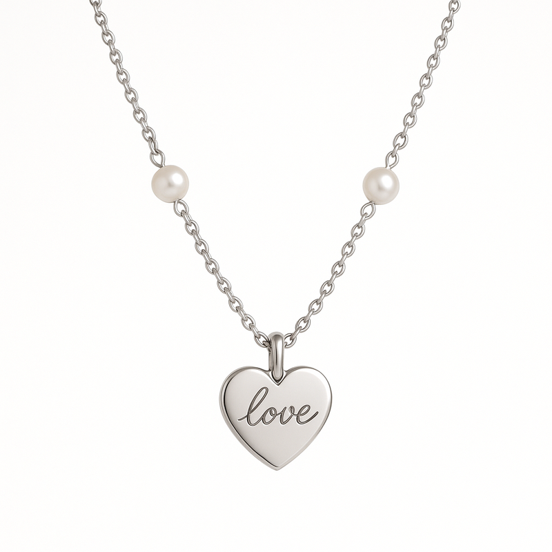 Dainty Romantic Necklace Trends for 2025: Personalized Engraving Charm and Stainless Steel Heart Pearl Designs for Wholesale Jewelry Businesses 8 Dainty Romantic Necklace Trends for 2025: Personalized Engraving Charm and Stainless Steel Heart Pearl Designs for Wholesale Jewelry Businesses