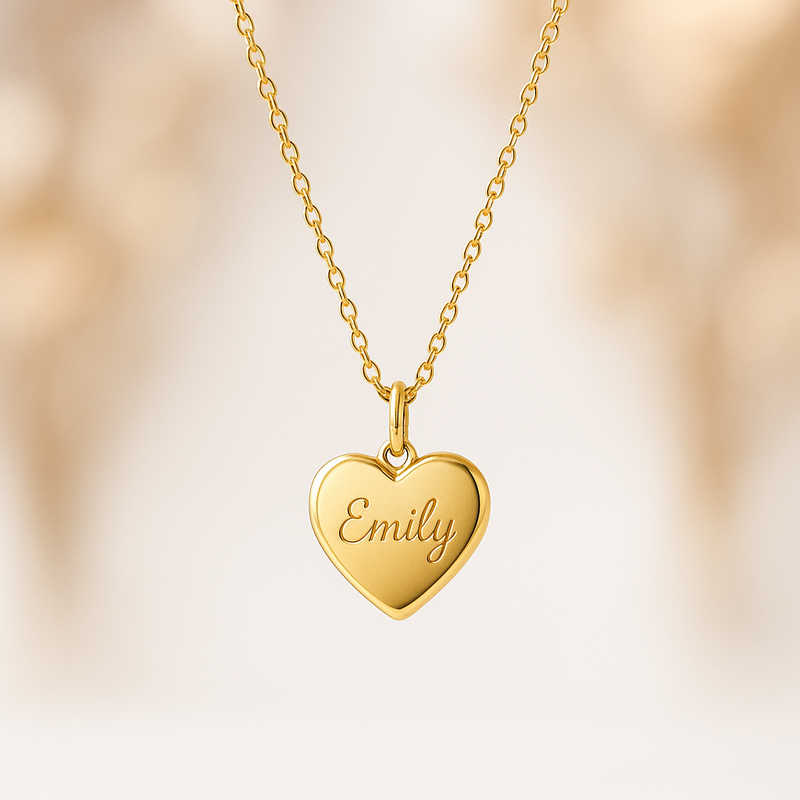 Why the Dainty Romantic Personalized Heart Necklace is the Perfect Customizable Jewelry Choice for Wholesale Business Growth