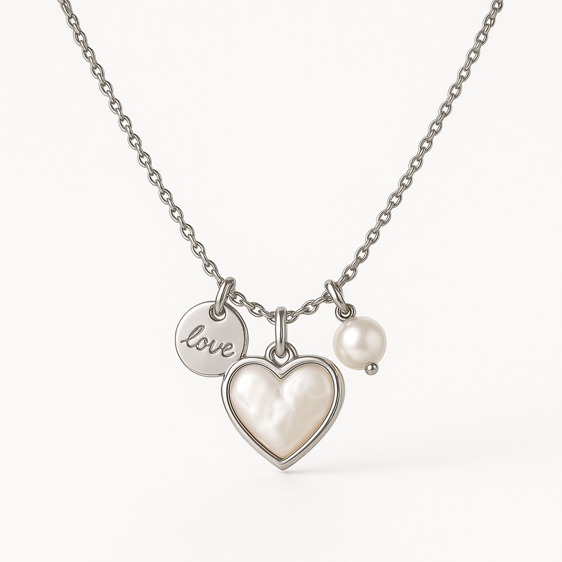 How a Dainty Romantic Necklace, Personalized Stainless Steel Charm Necklace, and Pearl Love Heart Engraved Necklace Drive Customization and Wholesale Growth in Jewelry Manufacturing