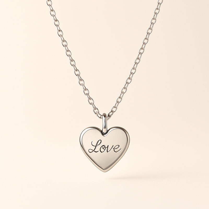 How a Dainty Romantic Heart Necklace with Personalized Stainless Steel Love Charm Can Boost Your Jewelry Business Growth