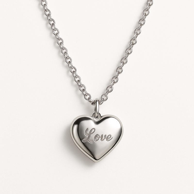 Dainty Romantic Necklace Trends: How OEM/ODM Customization Boosts Sales with Personalized Engraving and Stainless Steel Love Heart Charms