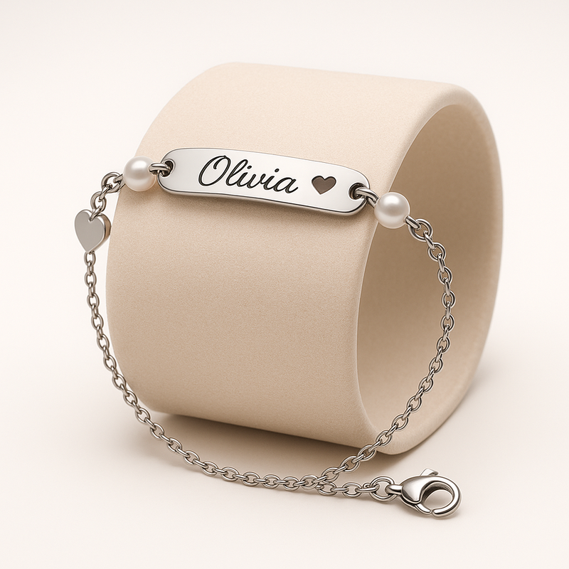 Why Dainty Romantic Bracelets Are a Top Choice for Customizable Stainless Steel Jewelry: Explore Personalized Engraving and Heart Pearl Designs for Wholesale Success