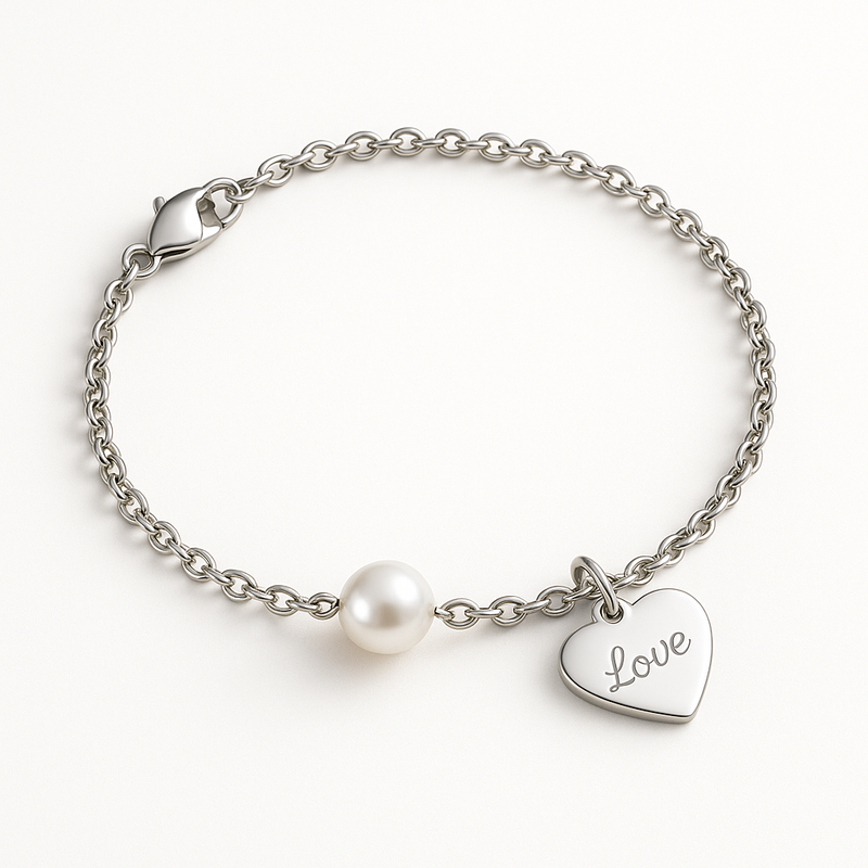 How Dainty Romantic Pearl Charm Bracelets and Personalized Engraving Stainless Steel Bracelets Are Revolutionizing Wholesale Jewelry Manufacturing