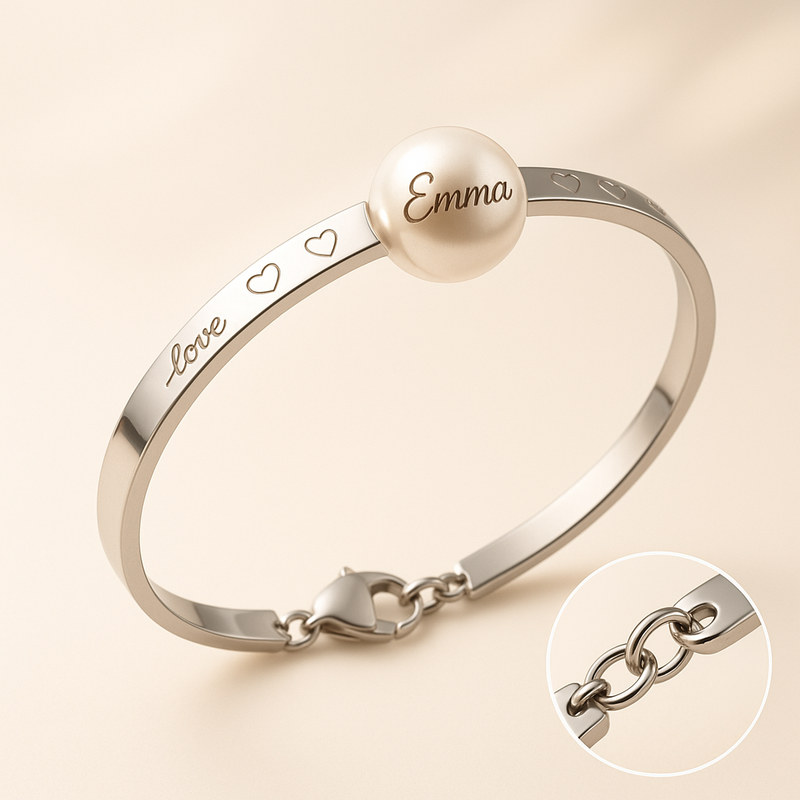Discover the Power of Customization with Dainty Romantic Charm Bracelets: Personalized Stainless Steel Love Bracelets & Engraved Pearl Heart Bracelets for Business Growth