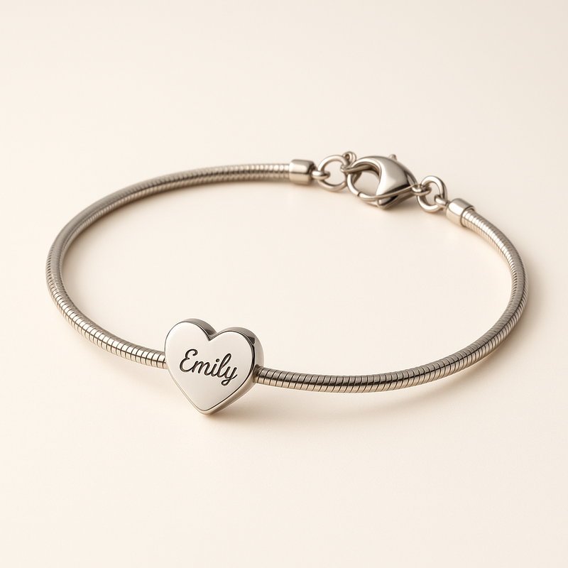 How a Dainty Romantic Bracelet with Personalized Engraving Charm Can Boost Your Jewelry Brand’s Growth: Quality Stainless Steel Love Heart Bracelets for Customization and Wholesale