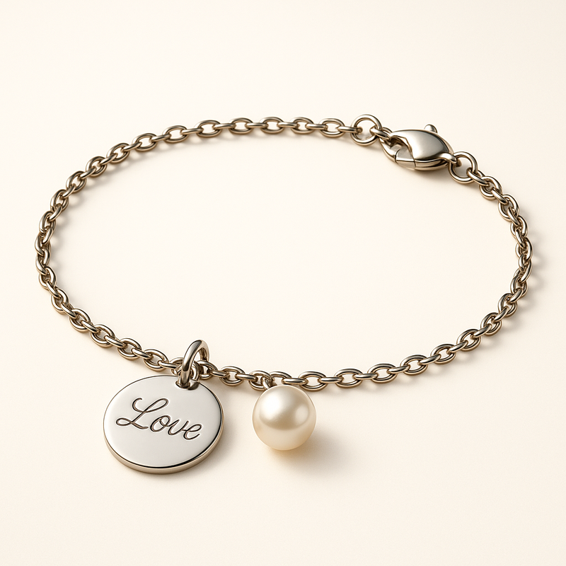 How Dainty Romantic Charm Bracelets and Custom Engraved Stainless Steel Love Pearl Bracelets are Driving Growth in the Jewelry Industry