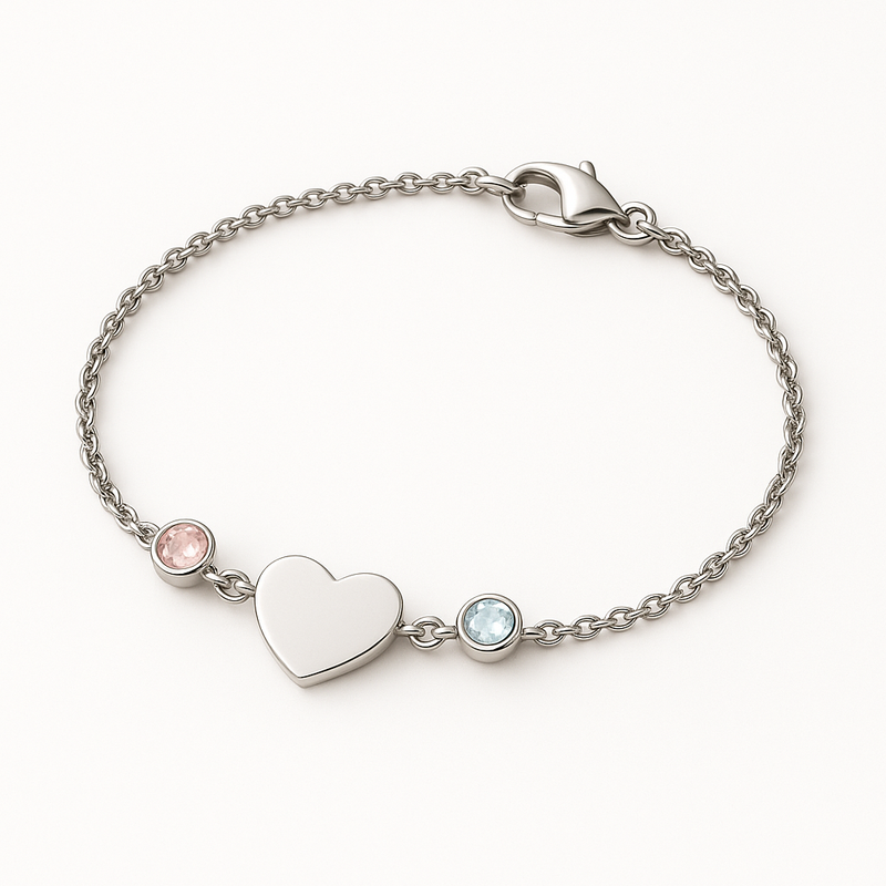 How a Dainty Romantic Bracelet, Personalized Pearl Charm Bracelet, and Stainless Steel Love Heart Bracelet Can Boost Your Jewelry Brand's Success
