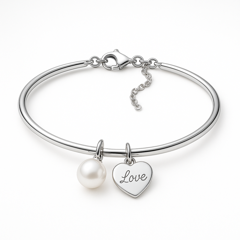 Boost Your Jewelry Business with Dainty Romantic Charm Bracelets, Personalized Engraving Pearl Bracelets, and Stainless Steel Love Heart Bracelets for Customization and Wholesale Opportunities Boost Your Jewelry Business with Dainty Romantic Charm Bracelets, Personalized Engraving Pearl Bracelets, and Stainless Steel Love Heart Bracelets for Customization and Wholesale Opportunities