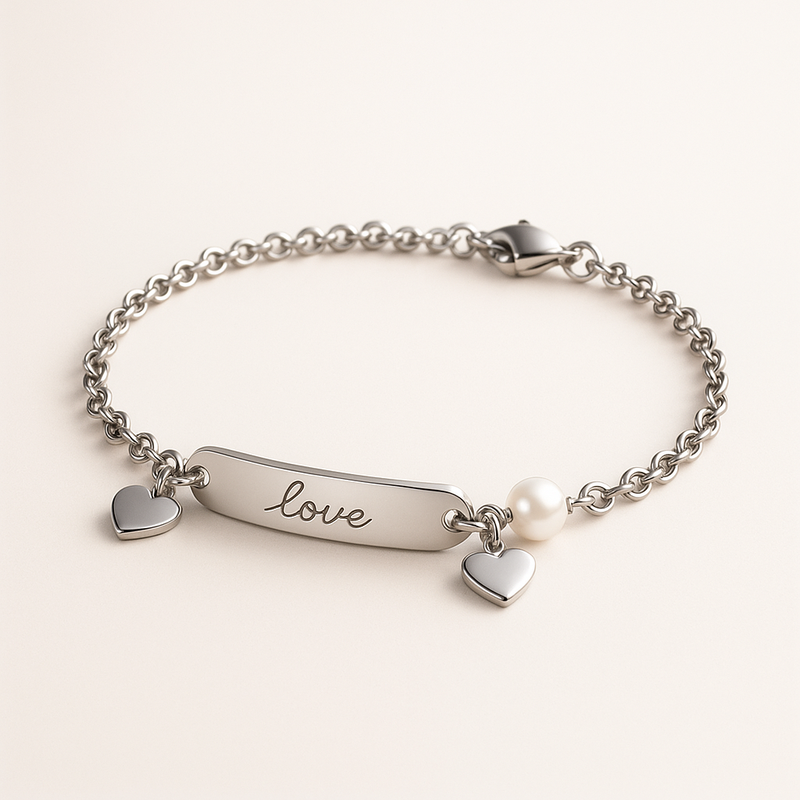 How Customization and Quality Control Make Dainty Romantic Bracelets, Personalized Engraving Pearl Bracelets, and Stainless Steel Love Heart Charms Ideal for Jewelry Brands