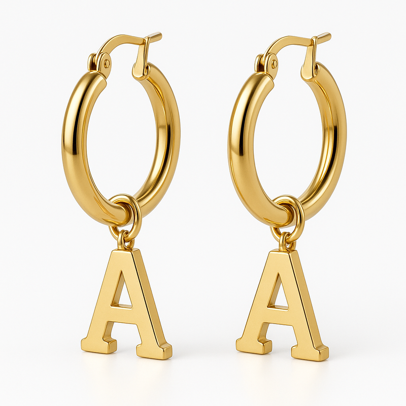 Trendy Personalized Gold Hoop Earrings: A Guide to Customization, Durability, and Business Growth with Waterproof Stainless Steel Designs