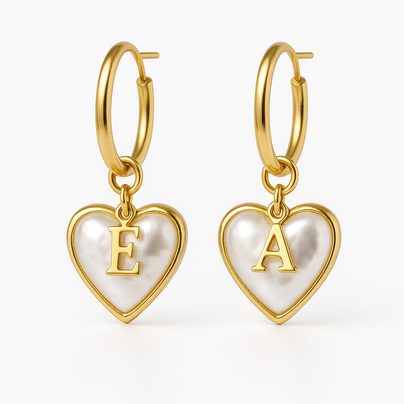 Trendy Personalized Pearl Heart Charm Earrings, Waterproof Gold Hoop Earrings, and Custom Dainty Stainless Steel Earrings: Key Trends for 2025 in OEM/ODM Jewelry Manufacturing