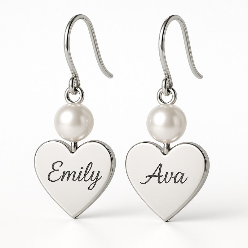 Why Trendy Personalized Pearl Heart Earrings Are Driving Wholesale Growth in the Custom Stainless Steel Jewelry Market
