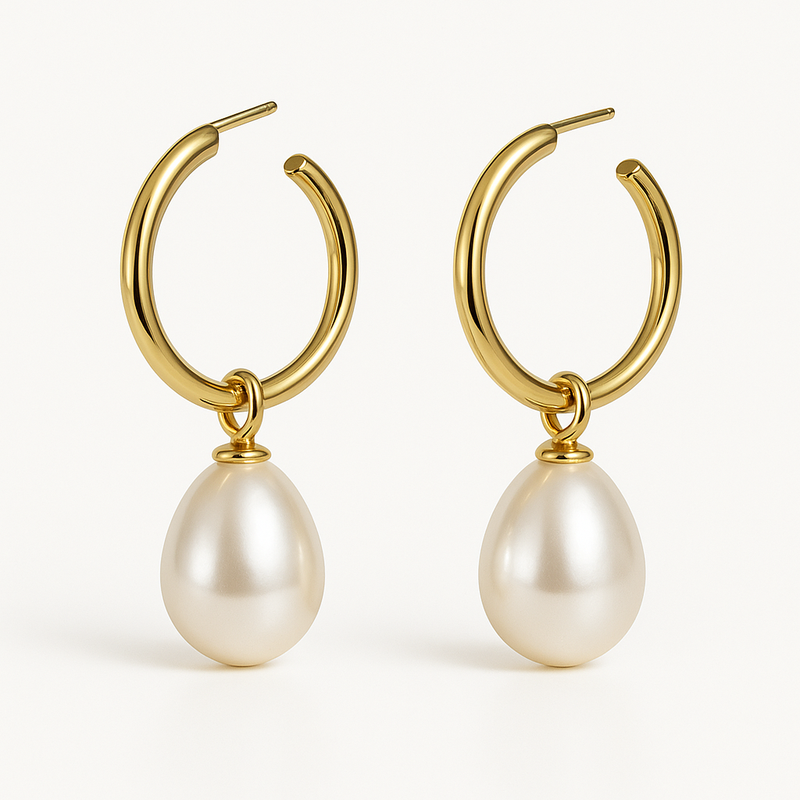 Trendy Personalized Pearl Earrings & Custom Gold Hoops: Elevate Your Jewelry Line with Durable OEM Solutions