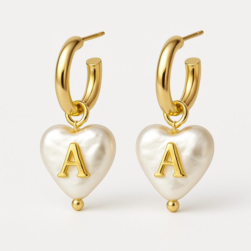 Trendy Personalized Pearl Heart Earrings and Custom Gold Hoop Earrings: Essential for Wholesale Stainless Steel Jewelry Success 2 Trendy Personalized Pearl Heart Earrings and Custom Gold Hoop Earrings: Essential for Wholesale Stainless Steel Jewelry Success