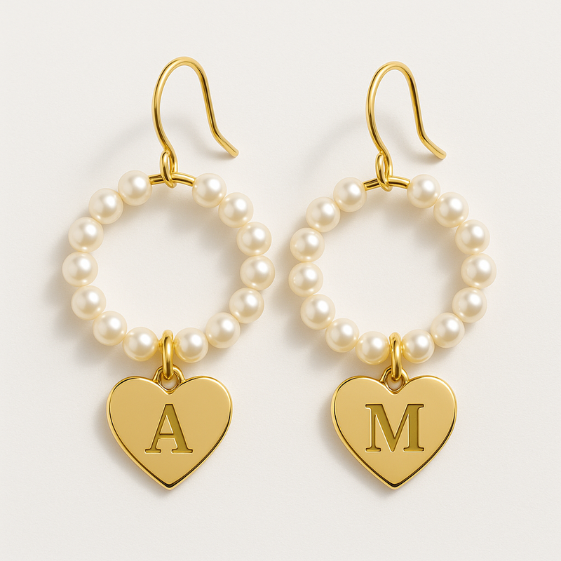Trendy Personalized Pearl Hoop Earrings and Custom Heart Charm Designs: Exploring Waterproof Stainless Steel Gold Hoop Earrings for Wholesale Success 8 Trendy Personalized Pearl Hoop Earrings and Custom Heart Charm Designs: Exploring Waterproof Stainless Steel Gold Hoop Earrings for Wholesale Success