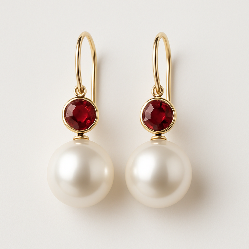 Elegant Minimalist Pearl Earrings: The Rising Trend of Meaningful Birthstone Charm & Drop Earrings for Custom Jewelry Manufacturing